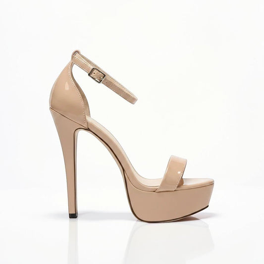 Pink ankle strap high heel - Dikova