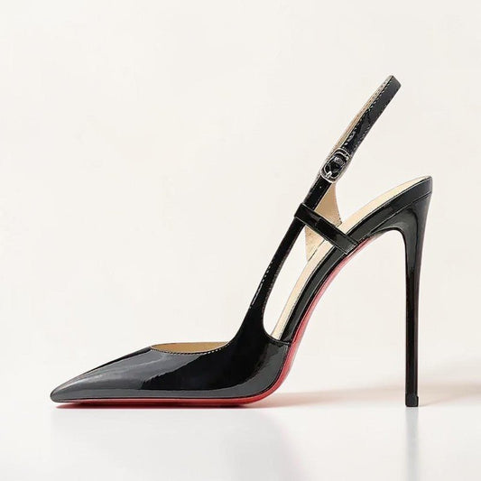 Slingback Ankle Strap Heel - Dikova