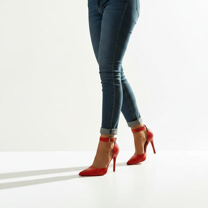 Ankle Strap Heel Closed Toe - Dikova