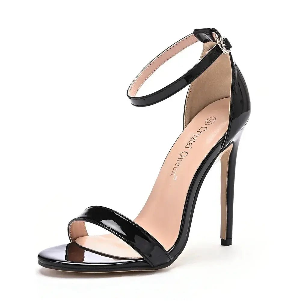 Ankle Strap Heels Rose Gold - Dikova