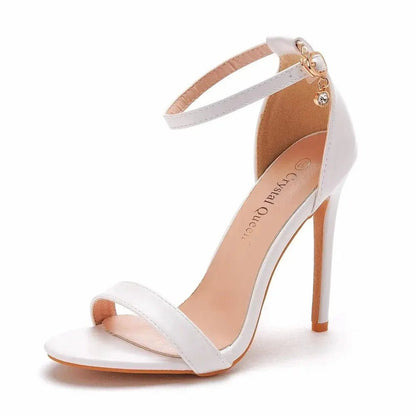 Ankle Strap Heels Rose Gold - Dikova