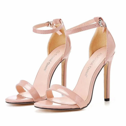Ankle Strap Heels Rose Gold - Dikova
