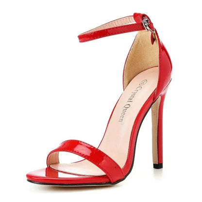 Ankle Strap Heels Rose Gold - Dikova