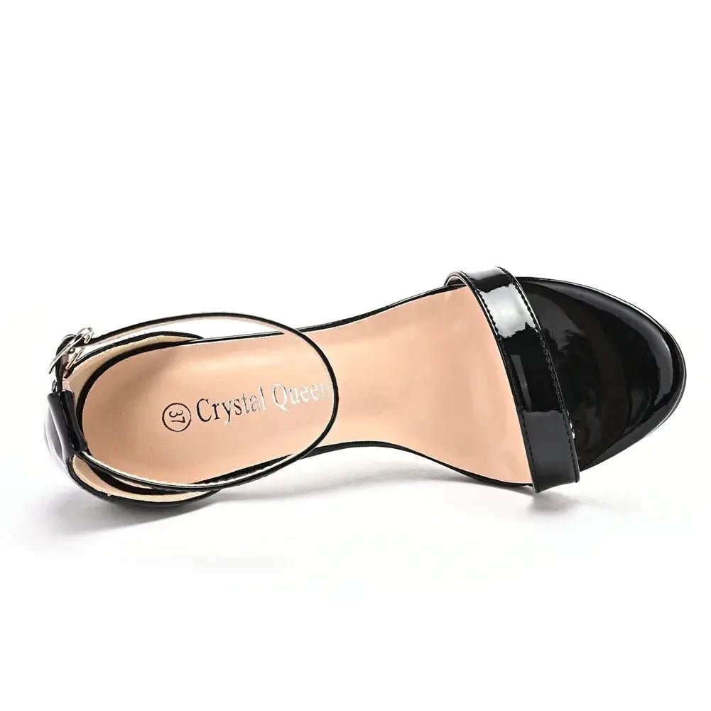 Ankle Strap Heels Rose Gold - Dikova