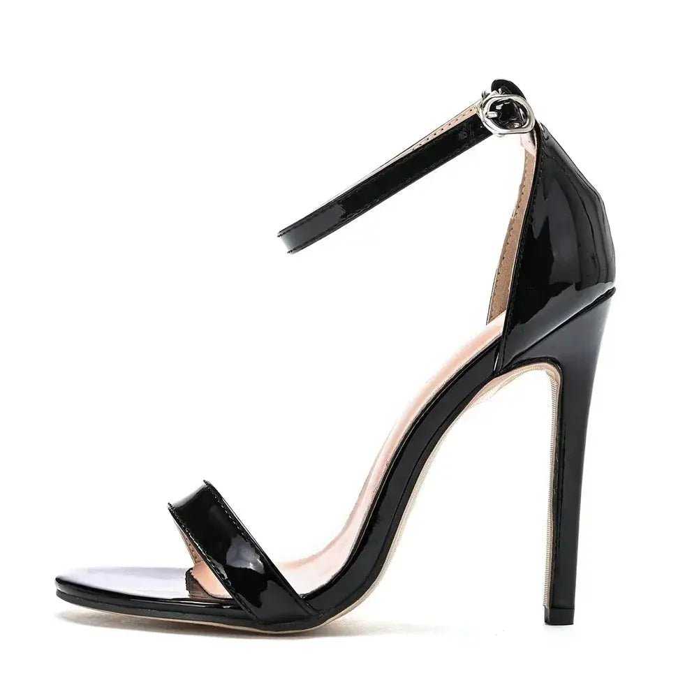 Ankle Strap Heels Rose Gold - Dikova