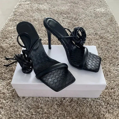 Ankle Strap Lace - Up Heel - Dikova