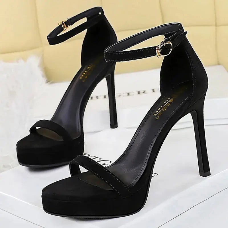 Ankle Strap Leopard Heel - Dikova