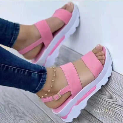 Ankle strap mid heel sandal - Dikova