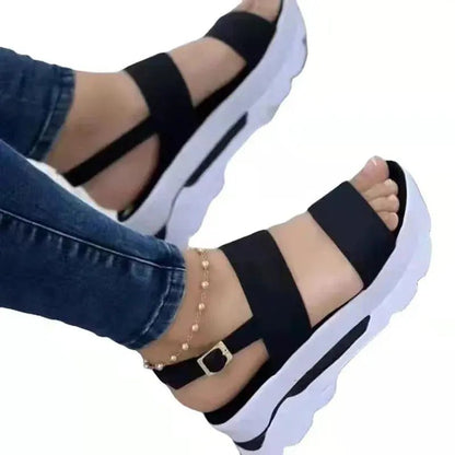 Ankle strap mid heel sandal - Dikova