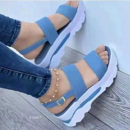 Ankle strap mid heel sandal - Dikova