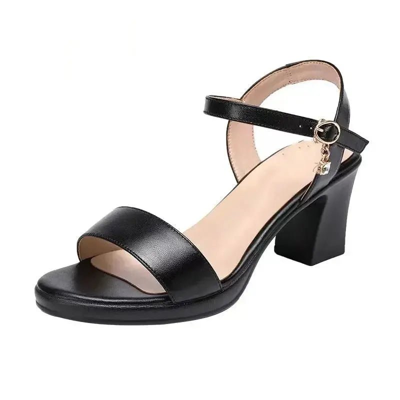 Ankle strap sandal low heel - Dikova