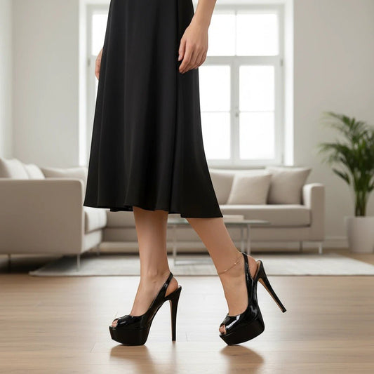 Ankle strap stiletto heel - Dikova