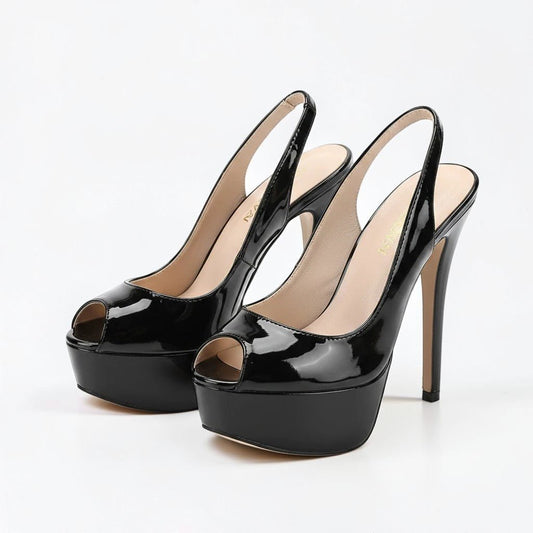 Ankle strap stiletto heel - Dikova
