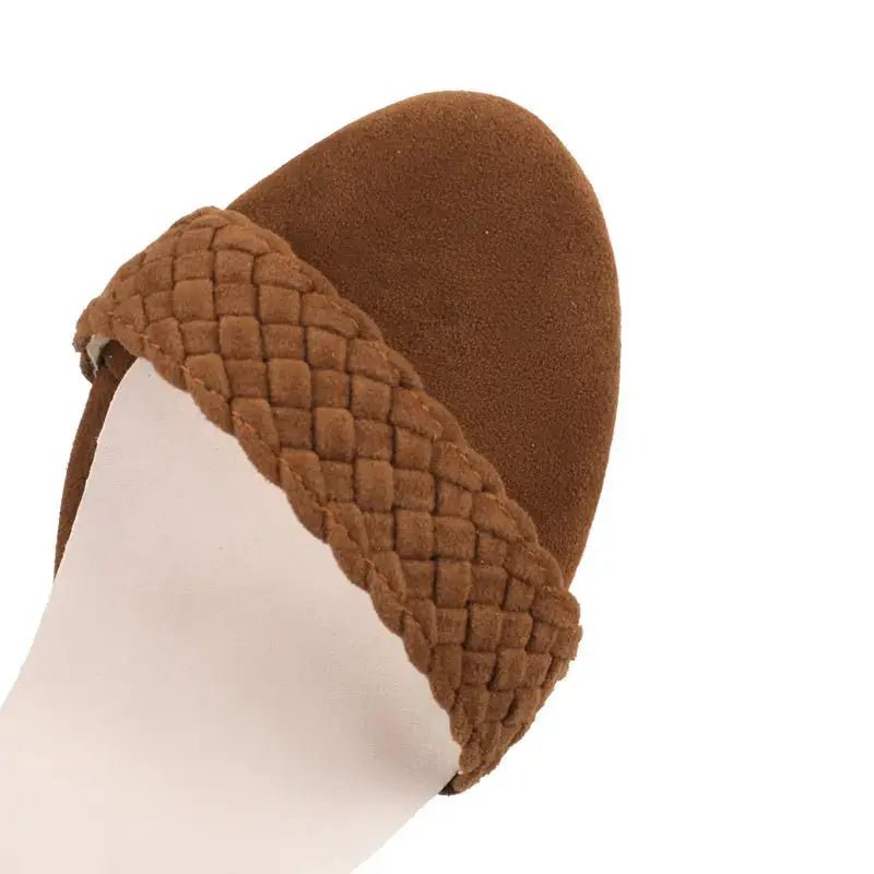 Braided Heel with Ankle Strap - Dikova