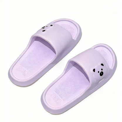 Cartoon bear foam sandals - Dikova