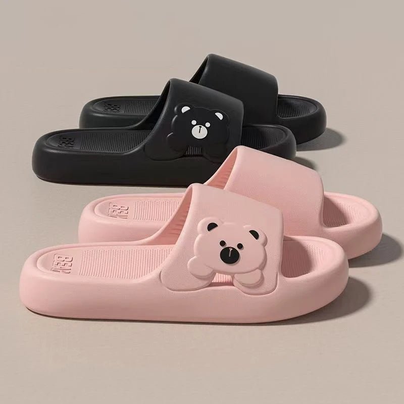 Cartoon bear foam sandals - Dikova
