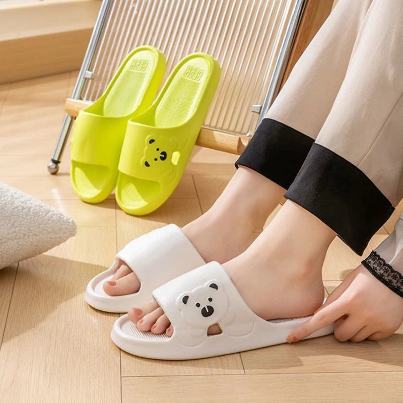 Cartoon bear foam sandals - Dikova