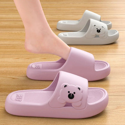 Cartoon bear foam sandals - Dikova