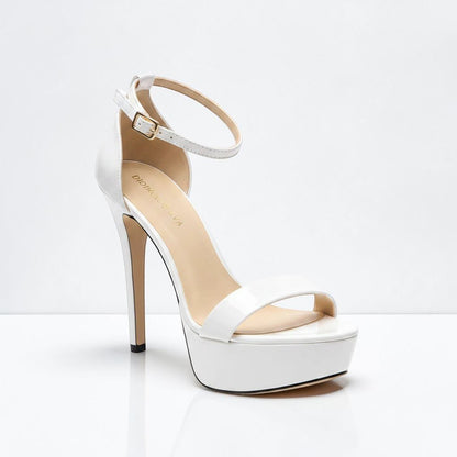Cobalt Blue Ankle Strap Heel - Dikova