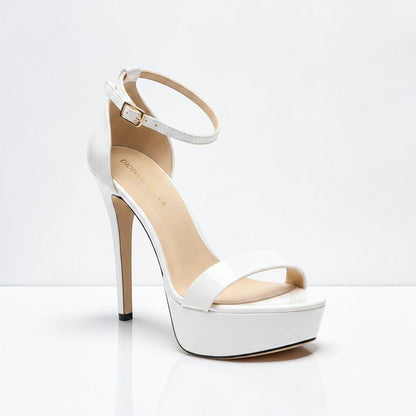 Cobalt Blue Ankle Strap Heel - Dikova