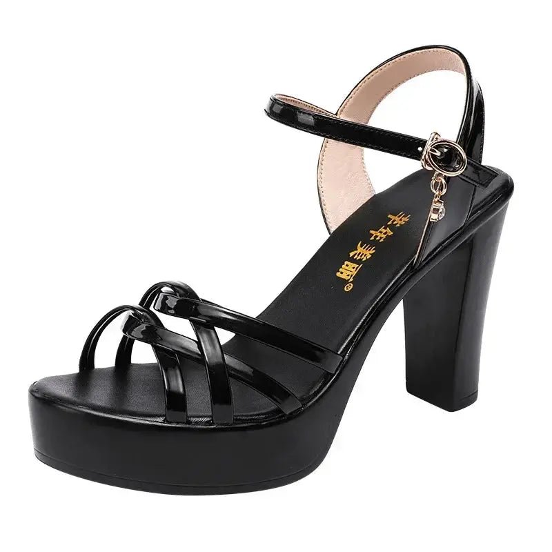 Colter Ankle Strap Heel - Dika Studio