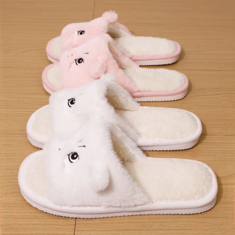 Cute cat slippers women - Dikova
