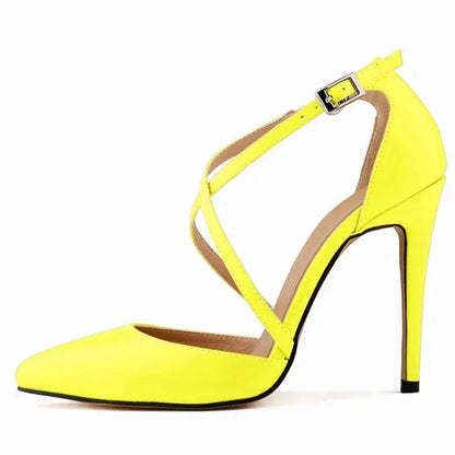 D'orsay heel with ankle strap - Dikova