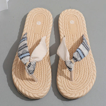 Espadrille thong sandal - Dikova