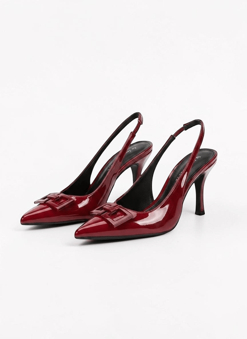 Kitten Thin High ankle strap heels Heels - Dikova