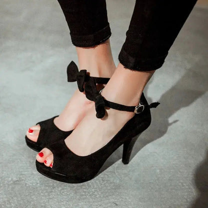 Lavender Ankle Strap Heel - Dikova