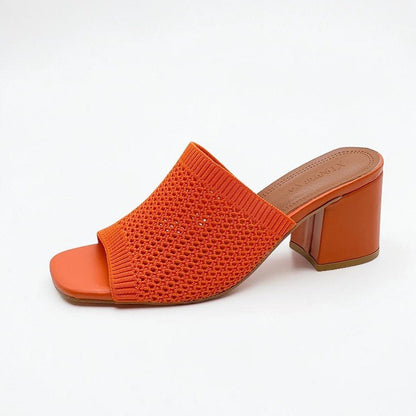 Mesh Heel Sandals - Dikova