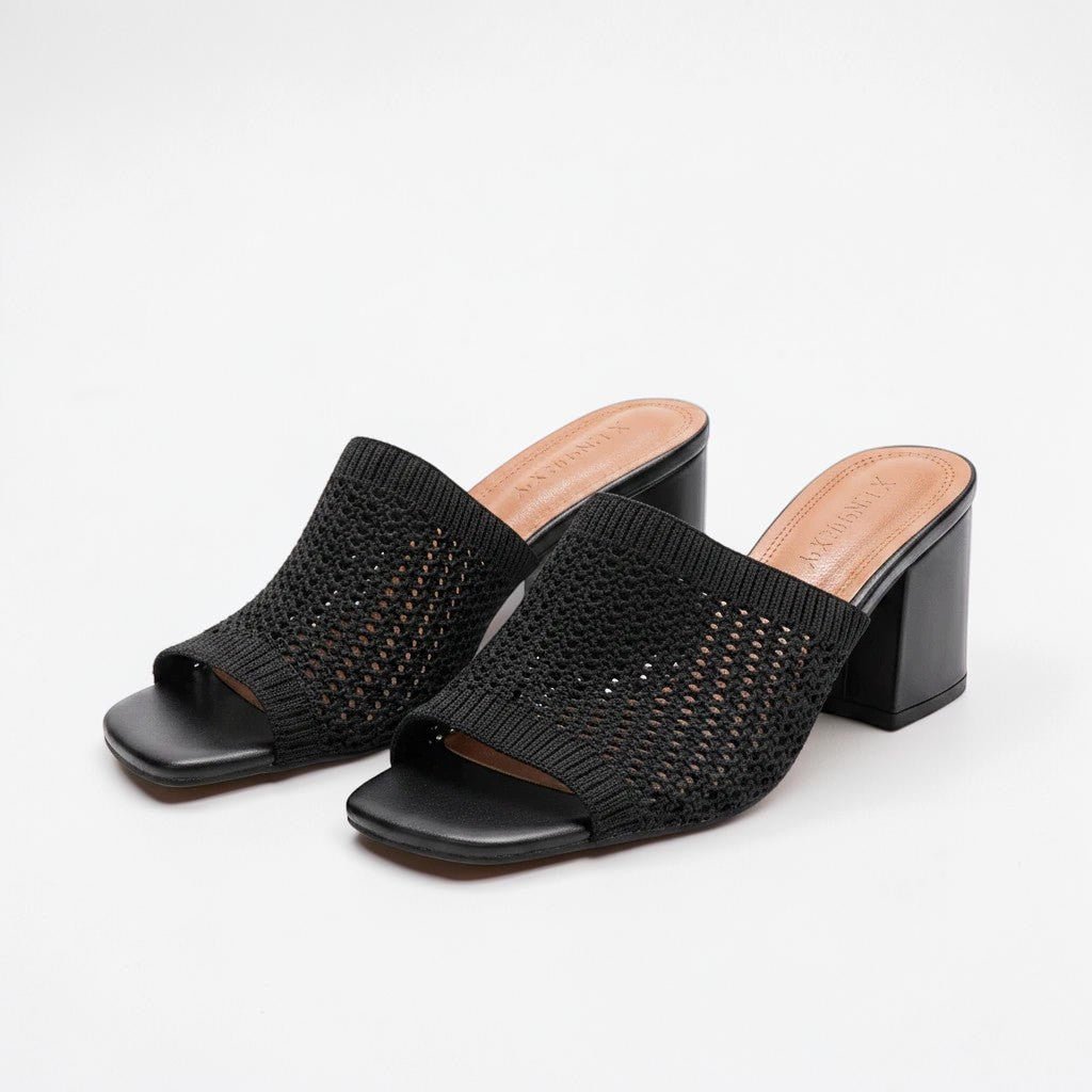 Mesh Heel Sandals - Dikova