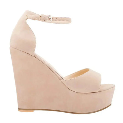 Nude ankle strap heel - Dikova