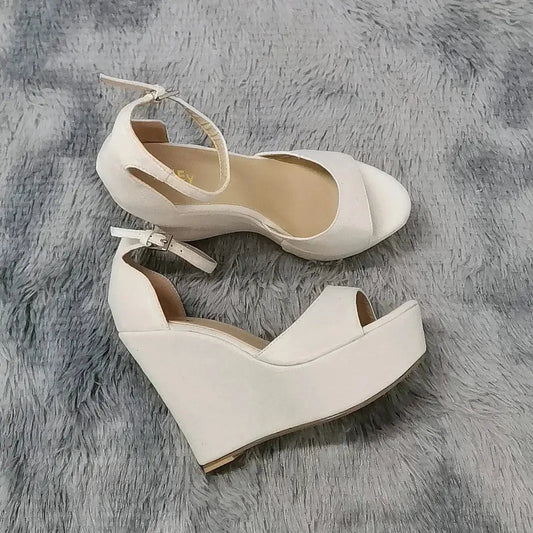 Nude ankle strap heel - Dikova