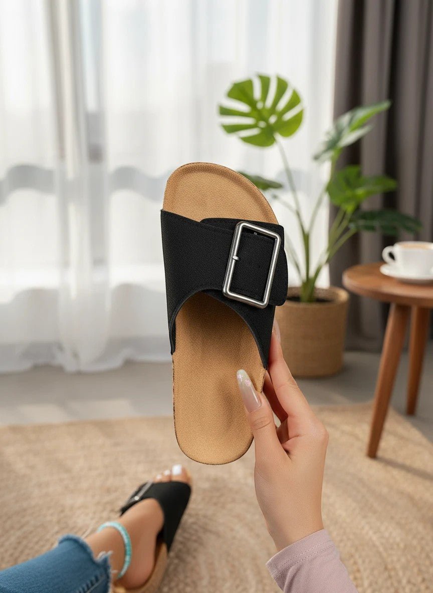 Old money buckle sandals - Dikova