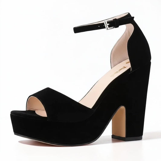 Peep Toe Sandals Platform shoes - Dikova