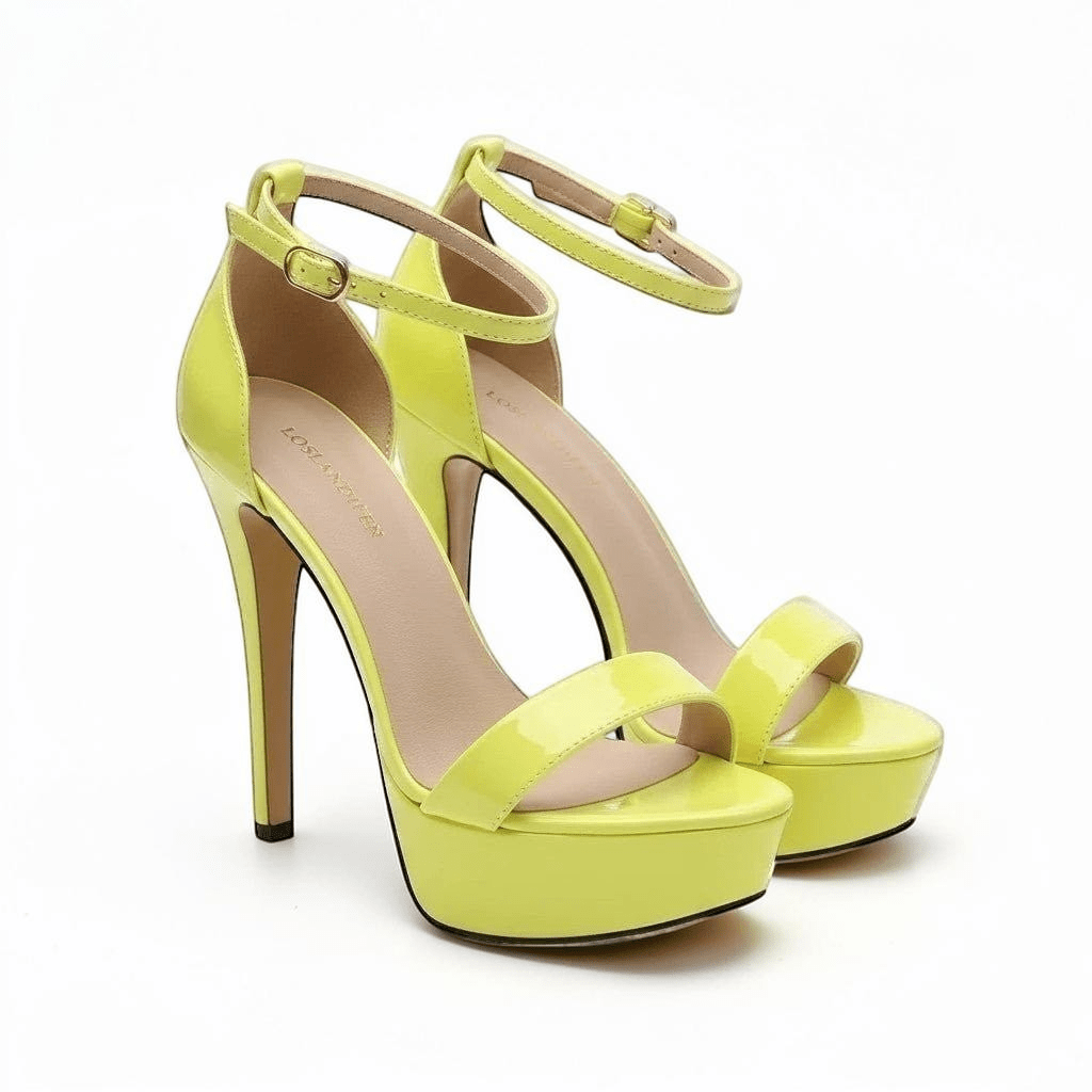 Pink ankle strap high heel - Dikova