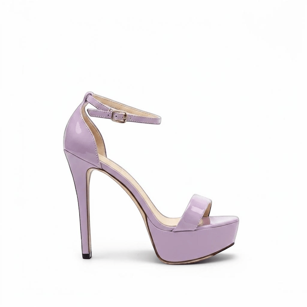 Pink ankle strap high heel - Dikova