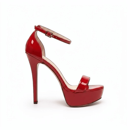 Pink ankle strap high heel - Dikova