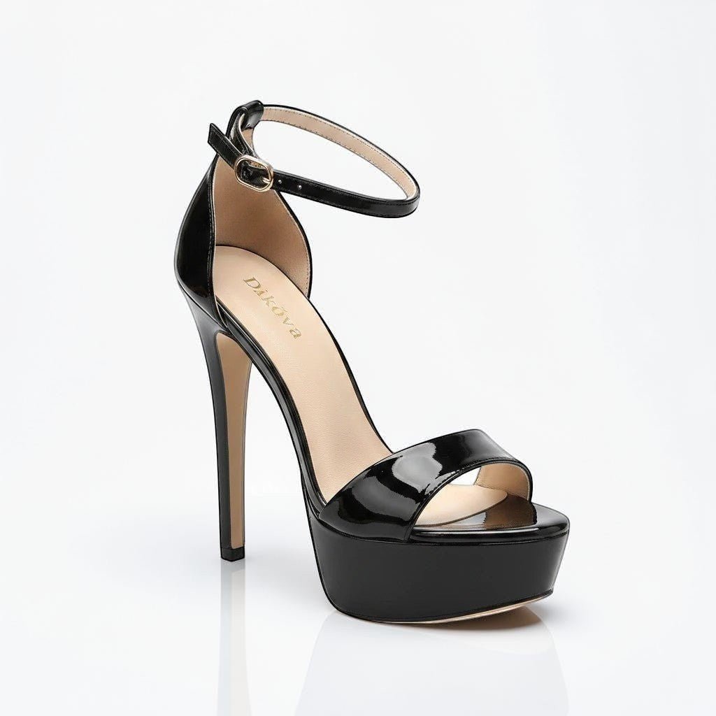 Pink ankle strap high heel - Dikova