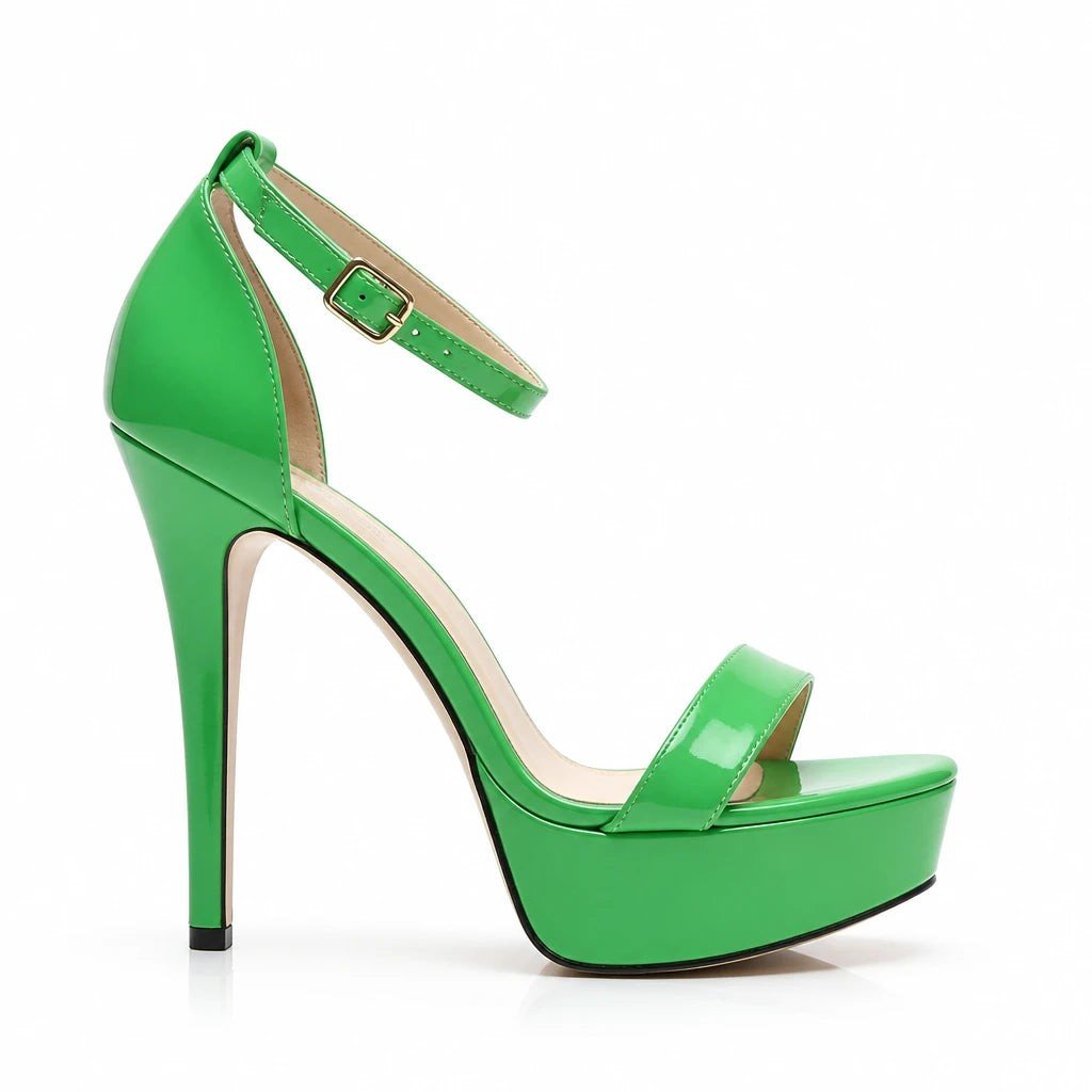 Pink ankle strap high heel - Dikova