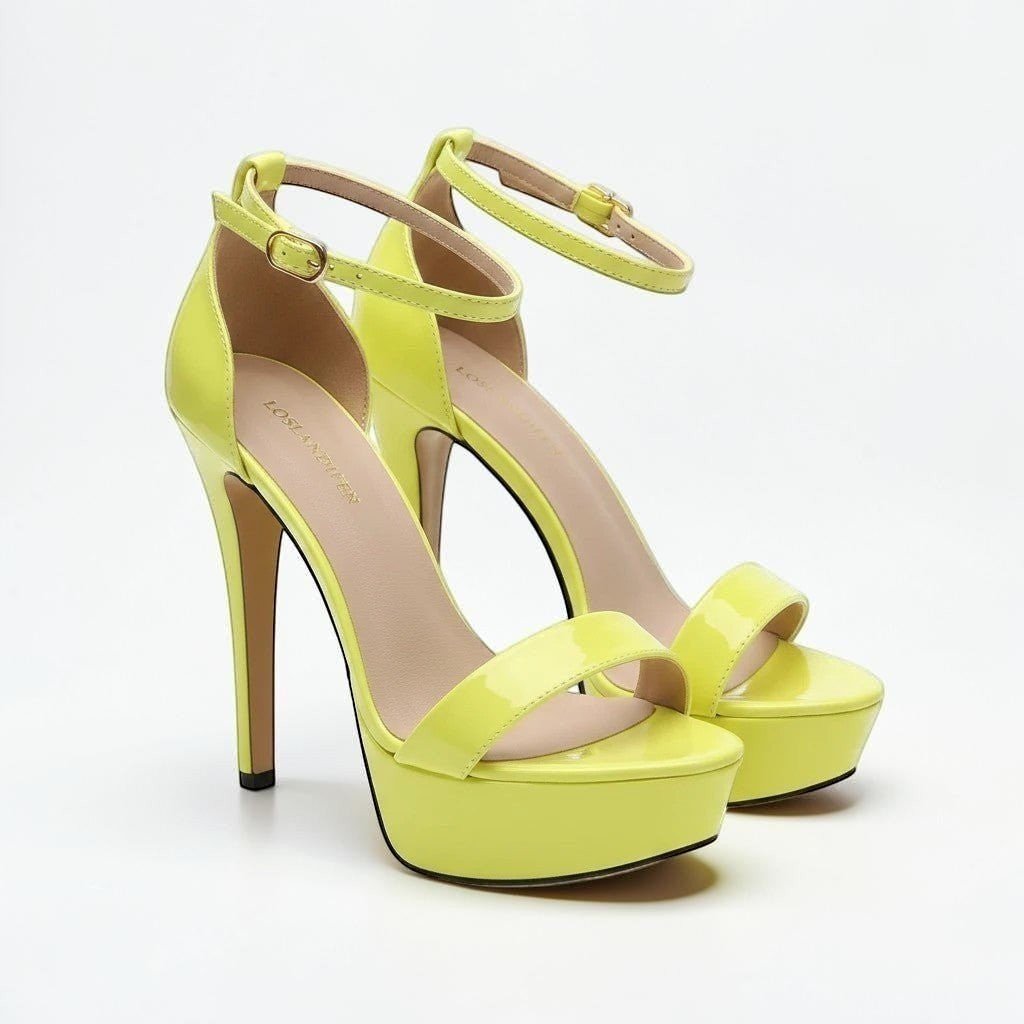 Pink ankle strap high heel - Dikova