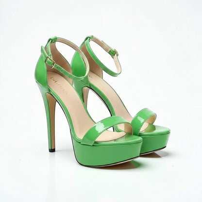 Pink ankle strap high heel - Dikova