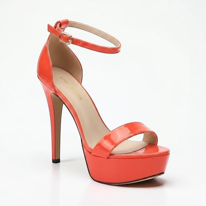 Pink ankle strap high heel - Dikova