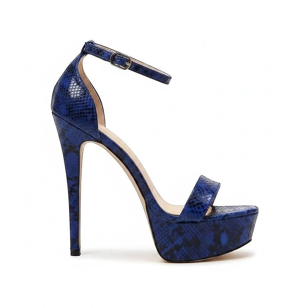 Pink ankle strap high heel - Dikova