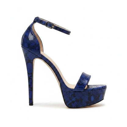 Pink ankle strap high heel - Dikova
