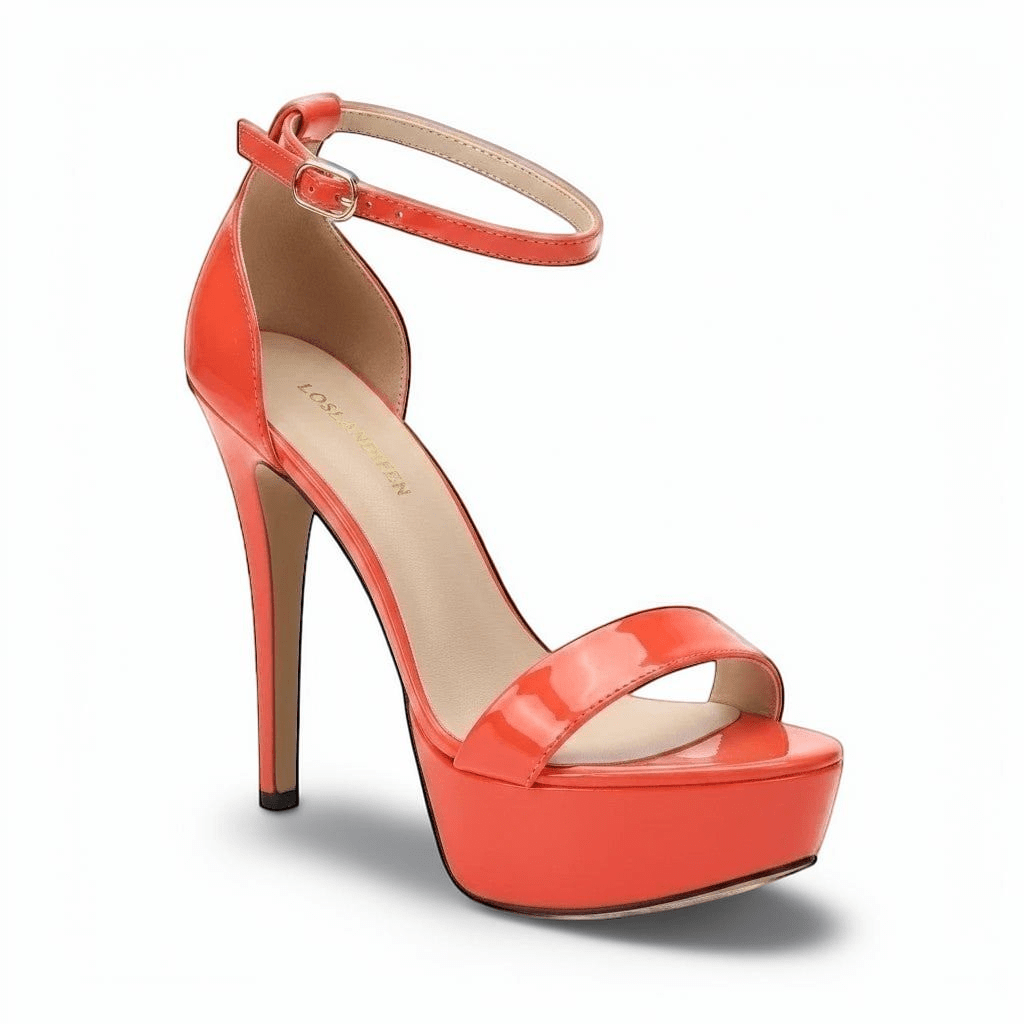 Pink ankle strap high heel - Dikova