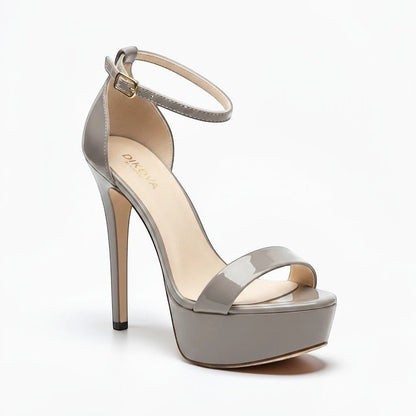 Pink ankle strap high heel - Dikova