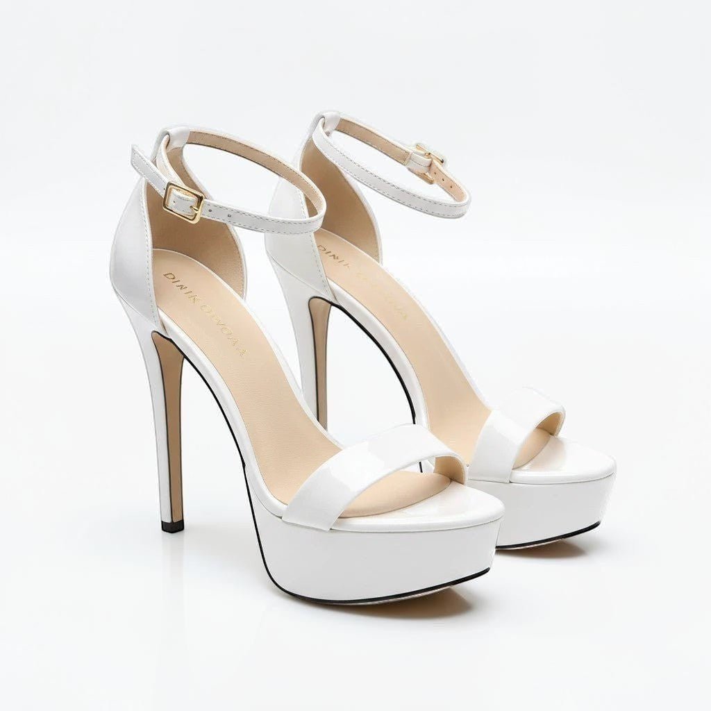 Pink ankle strap high heel - Dikova