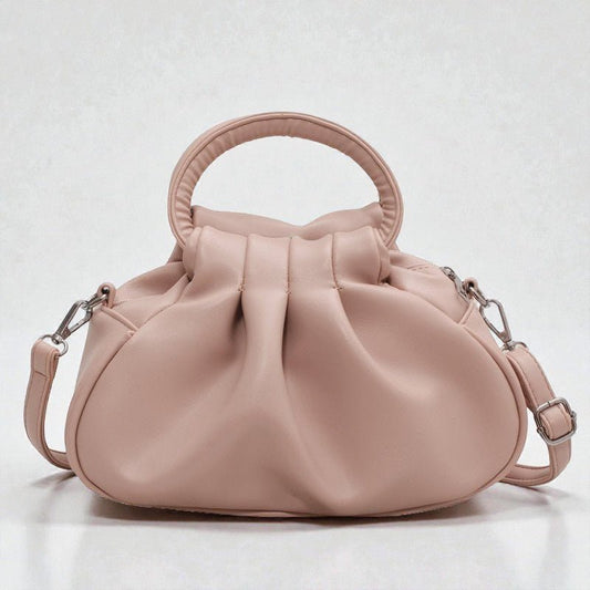 Pleated Everyday Shoulder Bag - Dikova